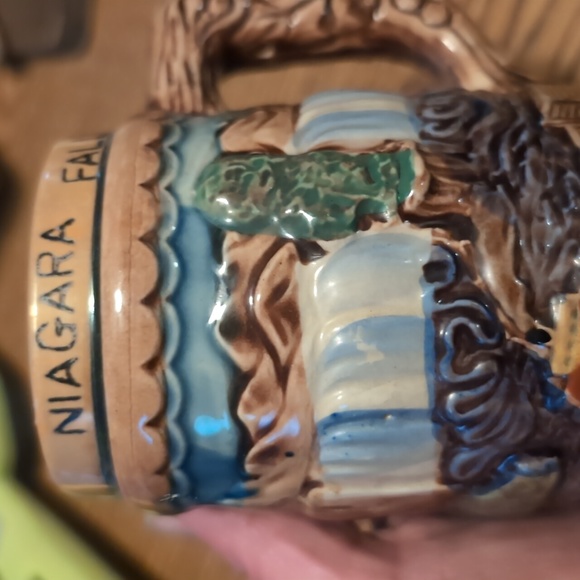 Vintage Canada Niagara Falls Ceramic Mug Beer Stein Irwin Specialties Japan - Picture 2 of 7